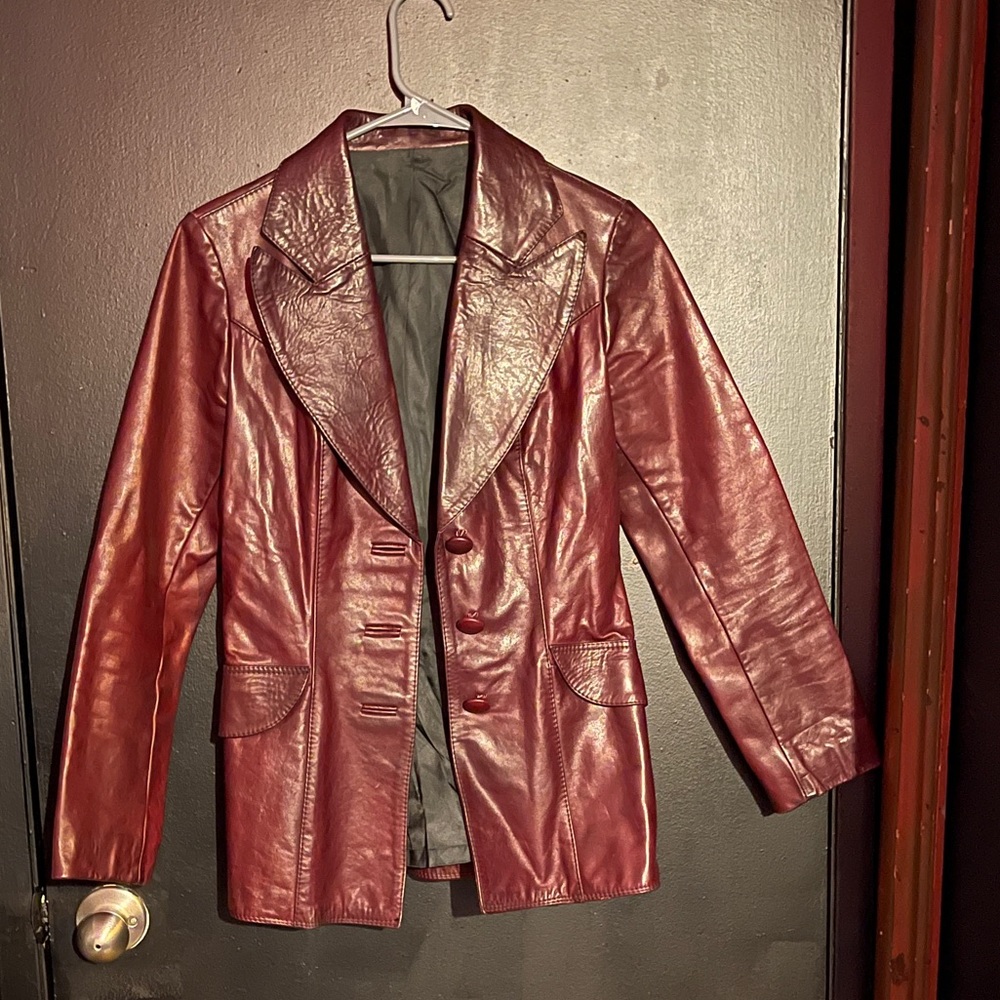 Vintage leather jacket